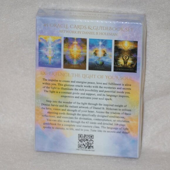 Secret Language of Light Oracle Deck 45 Tarot Cards Guidebook by Denise Jarvis - Picture 2 of 4
